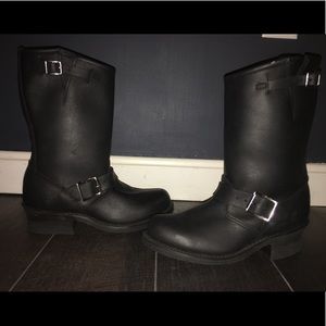 Frye ENGINEER 12R boots size 6, $100